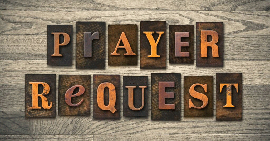 Request Prayer