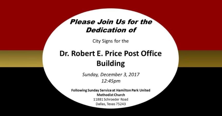 Dedication of City Signs for the Post Office Building