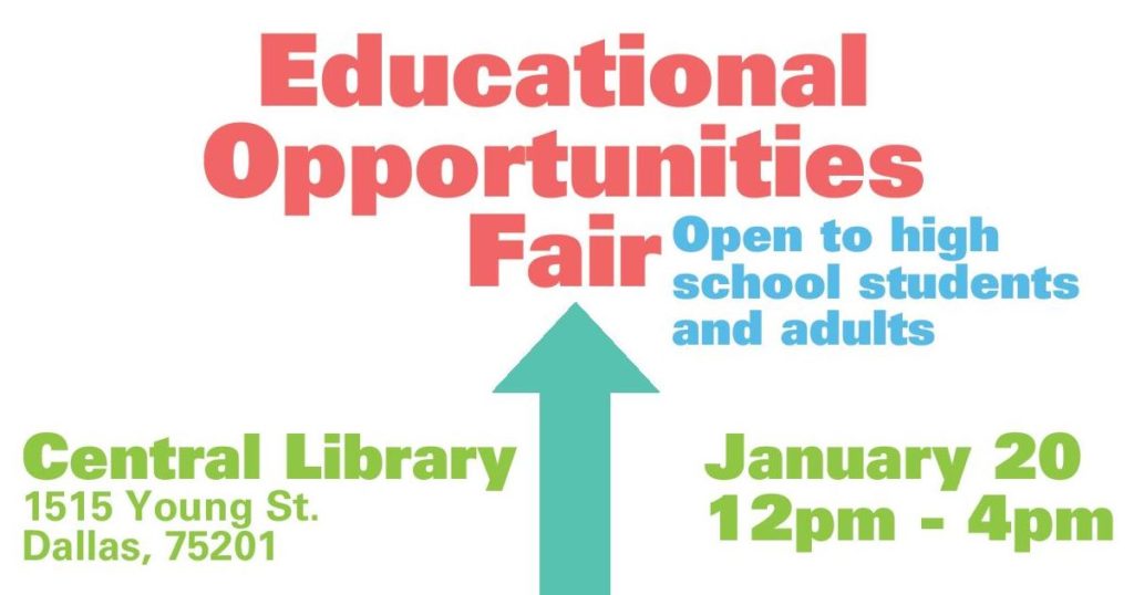 Educational Opportunities Fair: January 20, 2018 » Hamilton Park UMC
