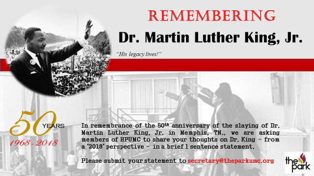 Remembering Dr. Martin Luther King Jr.