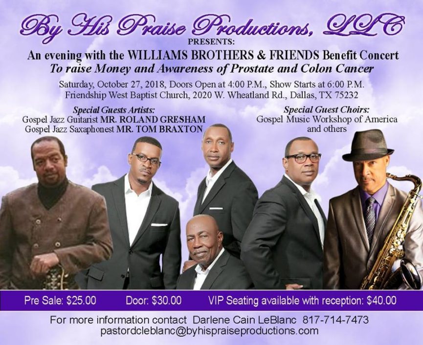 Williams Brothers and Friends Benefit Concert
