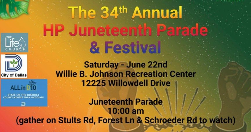 34th Annual HP Juneteenth Parade and Festival