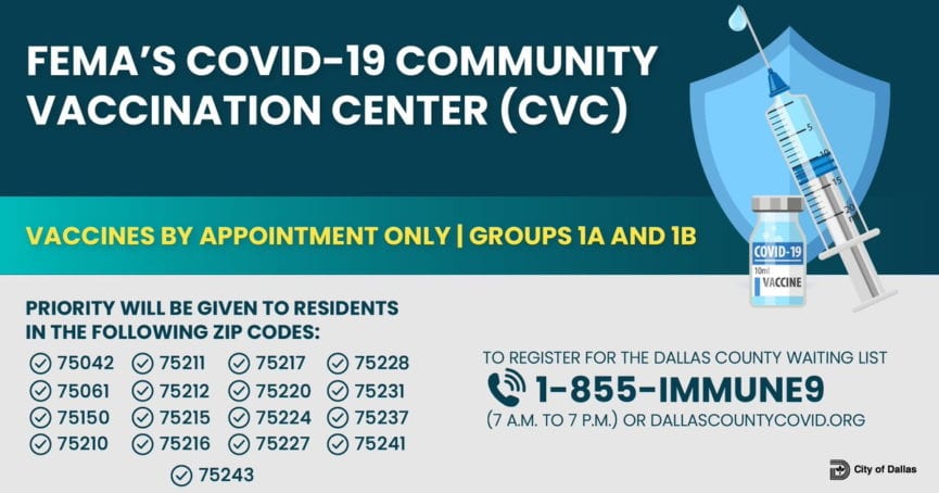 FEMA COVID-19 Community Vaccination Center