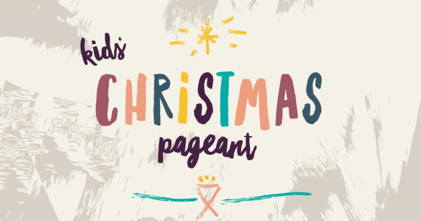 Kids Christmas Pageant