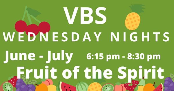 Featured image for “Vacation Bible Summer: Wednesday Nights of June-July 2022”