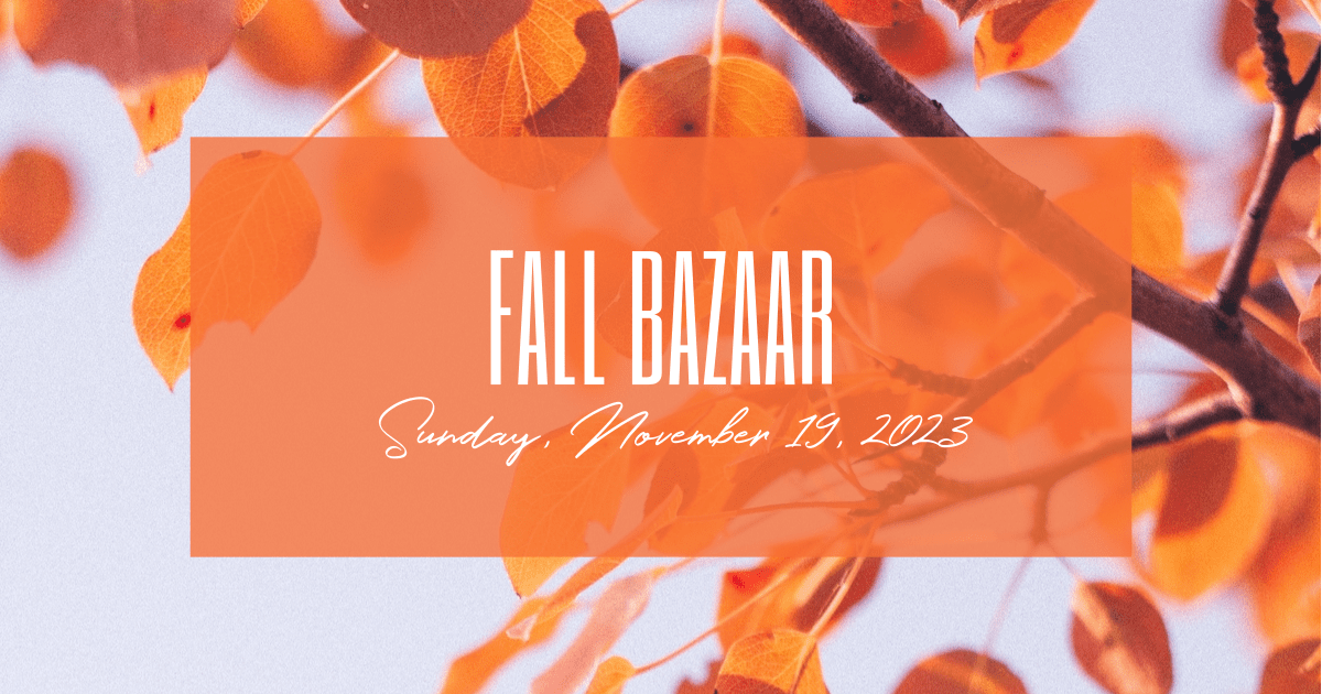 Featured image for “Fall Bazaar: November 19, 2023”